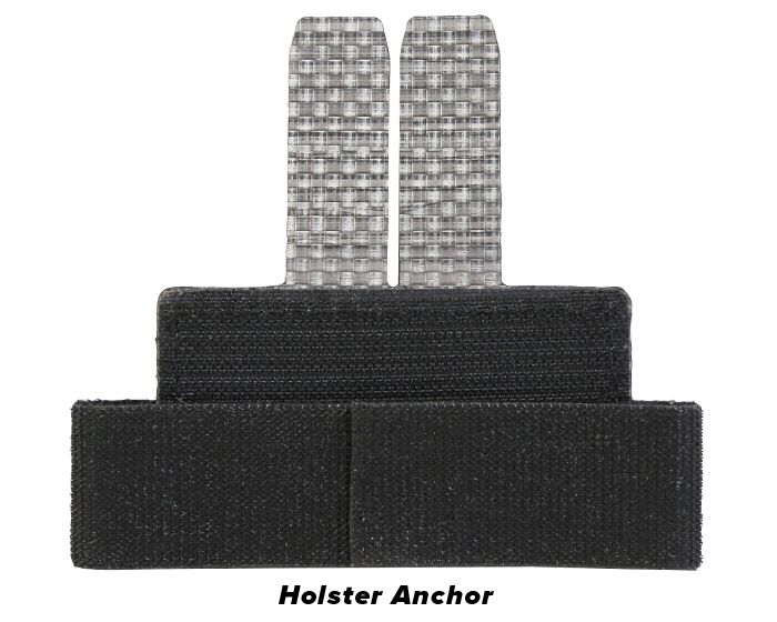 S&S Precision Gun Belt Holster Anchor BLACK
